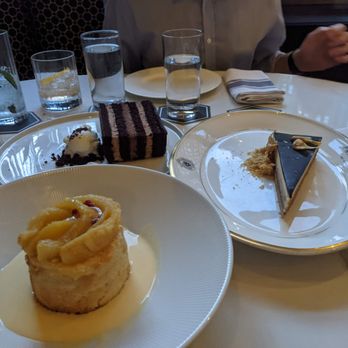 Prime + Proper - Dessert- butter cake, peanut butter pave, chocolate cake - Steakhouses Near Me - Detroit, Michigan Prime + Proper - Dessert- butter cake, peanut butter pave, chocolate cake - Steakhouses Near Me - Detroit, Michigan