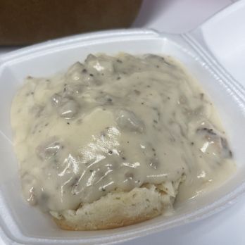 Divine Donuts - Biscuits and gravy - single order - Donuts Near Me - Fort Myers, Florida