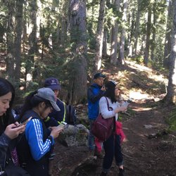 Yellow Aster Butte - Lunch break