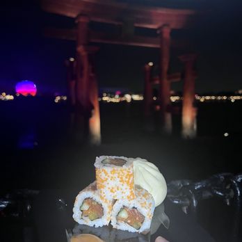 Epcot World Showcase - Japan. Sushi was very good. - Amusement Parks Near Me - Orlando, Florida