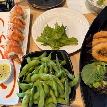 Joy Sushi - Fresh roll, calamari and edamame - Chinese Near Me - Vancouver, Washington