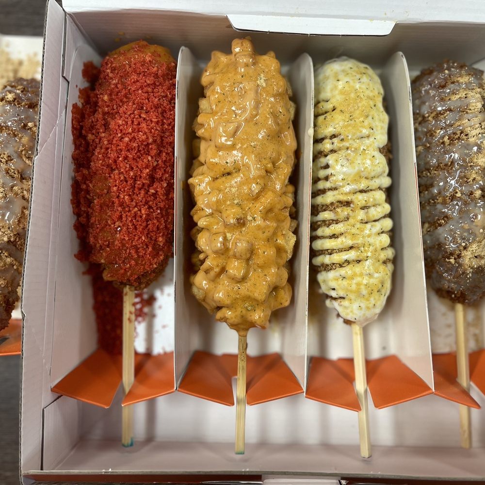CornDogs By Mr. Cow - Injeolmi dog,spicy dog,potato dog, two hands dog ,injeolmi dog - Hot Dogs Near Me - Ewa Beach, Hawaii