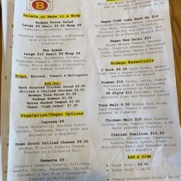 Every day menu Every day menu