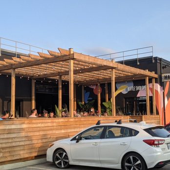 Mascot Brewery - a car parked in front of a restaurant - Breweries Near Me - Toronto, Ontario