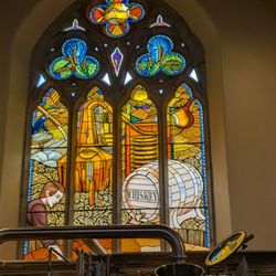 Pearse Lyons Distillery - Stained glass
