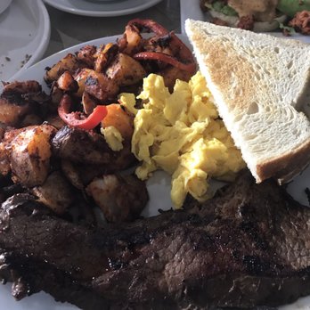 Cafe Topes - Crack'n Eggs with Tri-tip & sourdough was so great! - Coffee & Tea Near Me - Carlsbad, California Cafe Topes - Crack'n Eggs with Tri-tip & sourdough was so great! - Coffee & Tea Near Me - Carlsbad, California