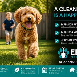 Elite Pet Waste Pros - Reliable weekly cleanup to keep your yard clean, safe, and odor-free. Serving New Milford, CT.