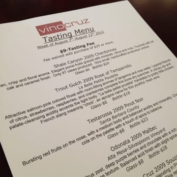 Vinocruz - Check in with Yelp & tasting only $5 bucks! STEAL - Wine Bars Near Me - Soquel, California Vinocruz - Check in with Yelp & tasting only $5 bucks! STEAL - Wine Bars Near Me - Soquel, California