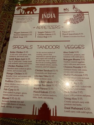 Menu photo 7 Royal India Sandy, UT Menu photo 7 Royal India Sandy, UT