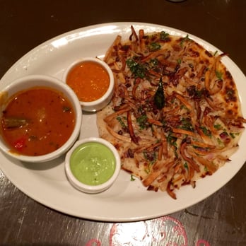 Paper Dosa - Mushroom medley uttapam pancake - Indian Near Me - Santa Fe, New Mexico Paper Dosa - Mushroom medley uttapam pancake - Indian Near Me - Santa Fe, New Mexico