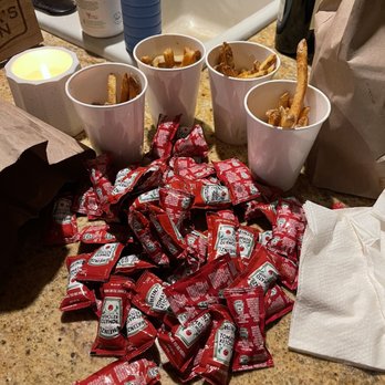 Five Guys - I ordered some fries with my ketchup wtf? - Burgers Near Me - North Las Vegas, Nevada Five Guys - I ordered some fries with my ketchup wtf? - Burgers Near Me - North Las Vegas, Nevada