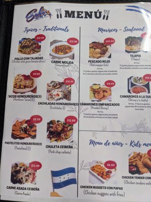 Menu photo 2 El Sabor De Mi H Metairie, LA