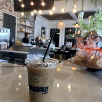 The Warehouse Cafe - Coconut milk, Brown sugar and honey shaken espresso - Coffee & Tea Near Me - Bonita Springs, Florida