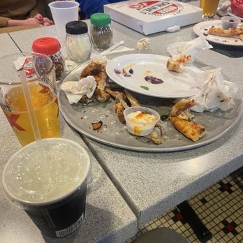Graziano's Corona - Pig out sesssion  of pizza and chicken wings. - Pizza Near Me - Corona, California