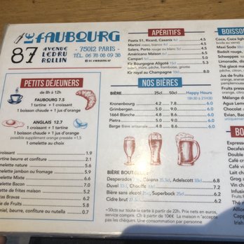 Le Faubourg - Brasseries Near Me - Paris, 75