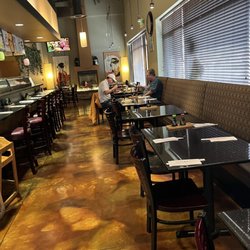 Sushi Moto - Dining area 12:45 PM only one table