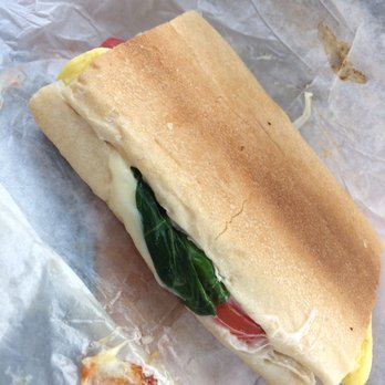 Spaddy's Coffee - Yummy spinach, tomato, egg, provolone sandwich - Coffee & Tea Near Me - Tampa, Florida Spaddy's Coffee - Yummy spinach, tomato, egg, provolone sandwich - Coffee & Tea Near Me - Tampa, Florida