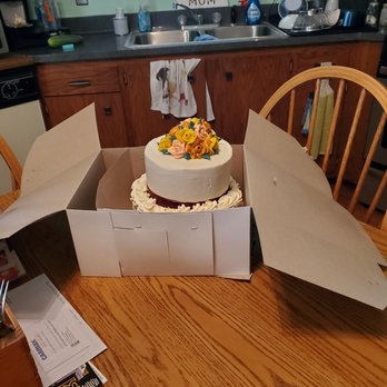 National Bakery & Deli - Cake when I got it home. Tilted - Bakeries Near Me - Milwaukee, Wisconsin National Bakery & Deli - Cake when I got it home. Tilted - Bakeries Near Me - Milwaukee, Wisconsin