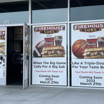 Firehouse Subs - New opening date March 27! I can't wait. - Fast Food Near Me - Santa Maria, California