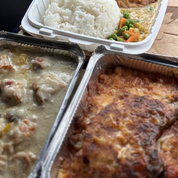 852 Cafe - Baked Pork Chop + Baked Rice with Diced Chicken in Bechamel Sauce - Hong Kong Style Cafe Near Me - Plano, Texas 852 Cafe - Baked Pork Chop + Baked Rice with Diced Chicken in Bechamel Sauce - Hong Kong Style Cafe Near Me - Plano, Texas