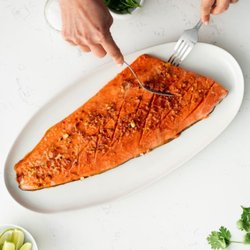 Sockeye salmon fillet!