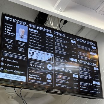 Boba Guys - Menu 07/2022 - Bubble Tea Near Me - Costa Mesa, California