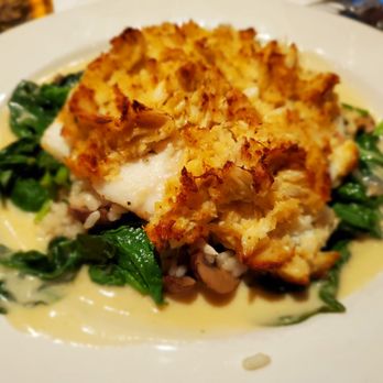 Burtons Grill & Bar - Crab Crusted Haddock - New American Near Me - Charlottesville, Virginia Burtons Grill & Bar - Crab Crusted Haddock - New American Near Me - Charlottesville, Virginia