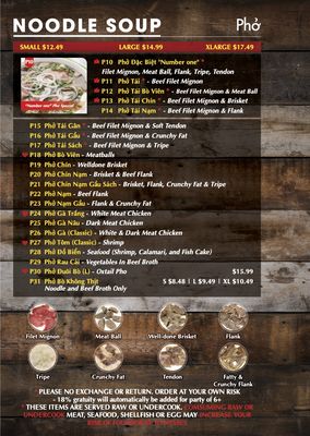 Menu photo 4 Pho Viet Number One Gainesville, GA