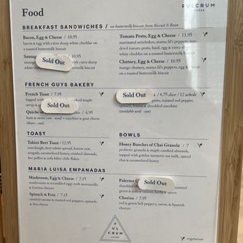 Fulcrum Café - Food Menu - Coffee & Tea Near Me - Seattle, Washington