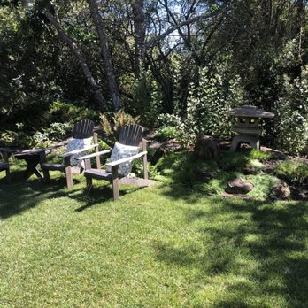 Osmosis Day Spa Sanctuary - The front garden sitting area. - Massage Near Me - Freestone, California Osmosis Day Spa Sanctuary - The front garden sitting area. - Massage Near Me - Freestone, California