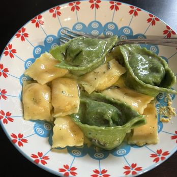 A&M Pasta Lab - Butternut squash agnolotti with a sage butter sauce - Pasta Shops Near Me - Henderson, Nevada A&M Pasta Lab - Butternut squash agnolotti with a sage butter sauce - Pasta Shops Near Me - Henderson, Nevada