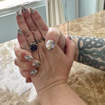 City Nails - Dip natural nails with marble art! - Nail Salons Near Me - Somerville, Massachusetts City Nails - Dip natural nails with marble art! - Nail Salons Near Me - Somerville, Massachusetts