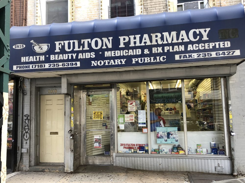 FULTON PHARMACY Updated September 2024 2818 Fulton St, Brooklyn