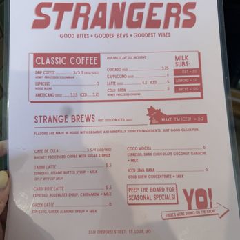 Good Strangers - Coffee & Tea Near Me - St. Louis, Missouri