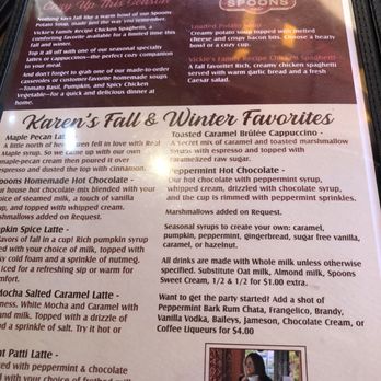 Spoons Cafe - Menu - American Near Me - McKinney, Texas
