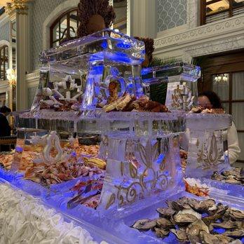 InterContinental The Willard Washington D.C - Thanksgiving buffet seafood table - Hotels Near Me - Washington, DC, District of Columbia
