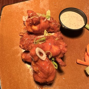 Boom Boom Room - Buffalo Chicken Wings with housemade ranch dressing - Cocktail Bars Near Me - Tacoma, Washington Boom Boom Room - Buffalo Chicken Wings with housemade ranch dressing - Cocktail Bars Near Me - Tacoma, Washington