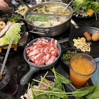 Happy Lamb Hot Pot - Hotpot spread - Chinese Near Me - Dublin, California
