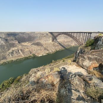 Shoshone Falls Park - Twin Falls View of the Perrine Bridge over Snake River - Parks Near Me - Twin Falls, Idaho Shoshone Falls Park - Twin Falls View of the Perrine Bridge over Snake River - Parks Near Me - Twin Falls, Idaho