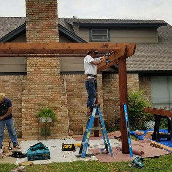 Acreco - two men working on a wooden structure - General Contractors Near Me - Arlington, Texas