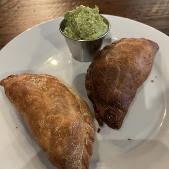 Bushfire Kitchen - La Costa - Cage-Free Chicken Empanada and Guave Empanada - American Near Me - Carlsbad, California Bushfire Kitchen - La Costa - Cage-Free Chicken Empanada and Guave Empanada - American Near Me - Carlsbad, California