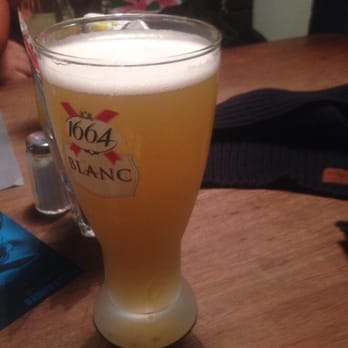 Le Calamar - A great pint of white beer! - Burgers Near Me - Geneva, GE
