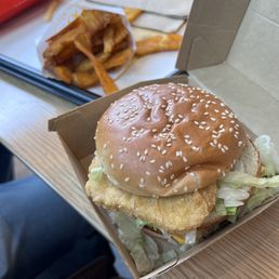 Double Chicken Burger