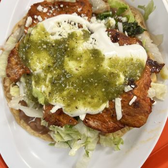 Las Tres Marias Cafeteria - Sope al pastor - Mexican Near Me - Gardena, California Las Tres Marias Cafeteria - Sope al pastor - Mexican Near Me - Gardena, California