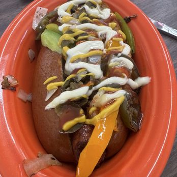Chili John's - John the Ripper Street Dog - American Near Me - Burbank, California Chili John's - John the Ripper Street Dog - American Near Me - Burbank, California