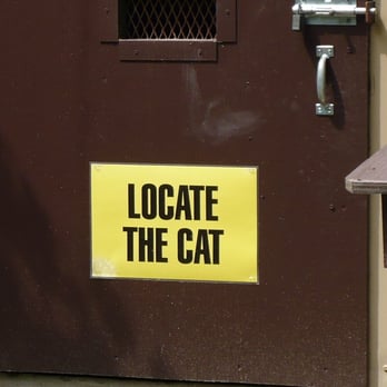 International Exotic Animal Sanctuary - A reminder appearing on many pen doors - Zoos Near Me International Exotic Animal Sanctuary - A reminder appearing on many pen doors - Zoos Near Me