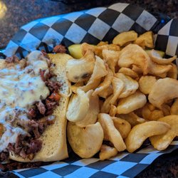 The Lift Bar & Patio - Philly cheese steak