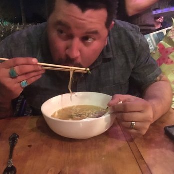 The Clever Koi - My brother eating his Ramen. - Asian Fusion Near Me - Phoenix, Arizona The Clever Koi - My brother eating his Ramen. - Asian Fusion Near Me - Phoenix, Arizona