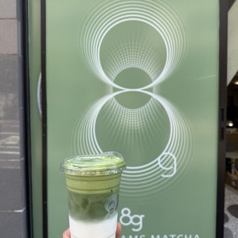 Eight Grams Matcha - Double Matcha Latte - Coffee & Tea Near Me - Berkeley, California