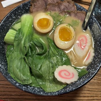 Arita Ramen and Sushi - Beef shank Ramen with bok choy, which is optional for a dollar extra. - Sushi Bars Near Me - Buford, Georgia Arita Ramen and Sushi - Beef shank Ramen with bok choy, which is optional for a dollar extra. - Sushi Bars Near Me - Buford, Georgia